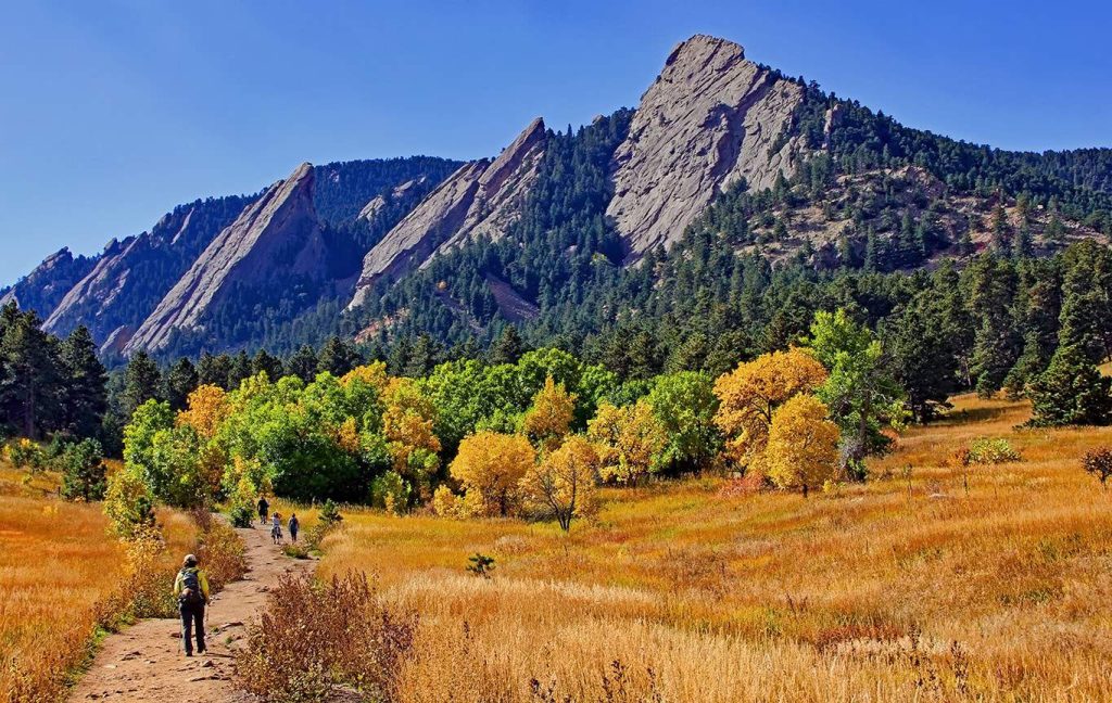 Senderos de montaña de Colorado